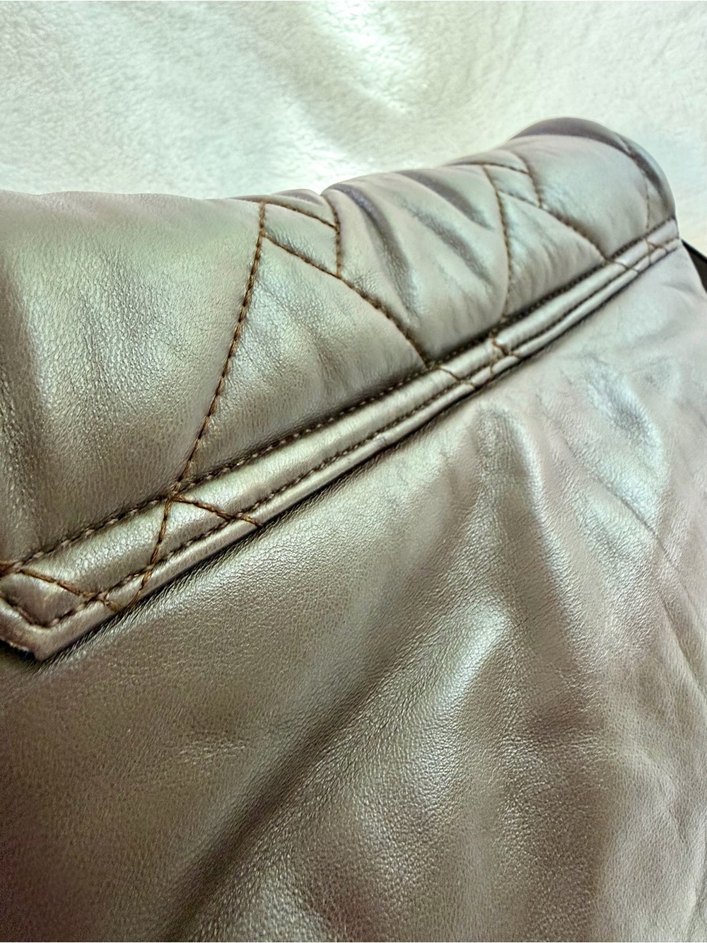 Kurt Geiger London Medium Kensington Soft Bag - Brown Leather - Picture 16 of 16